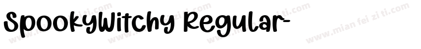 SpookyWitchy Regular字体转换